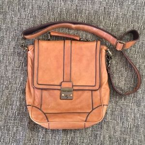 Tan Leather Crossbody